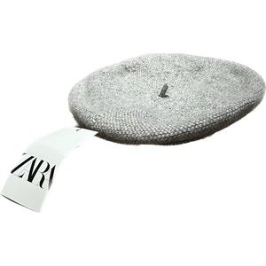 Zara wool knit beret brand new with tags